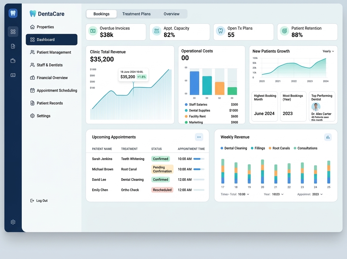 DentaCare – Dental Clinic Management System Gallery 2