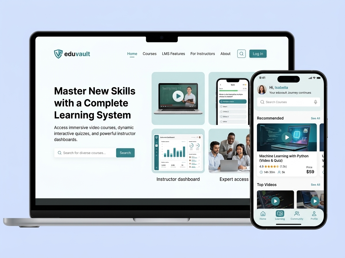 EduVault – Scalable E-Learning Marketplace