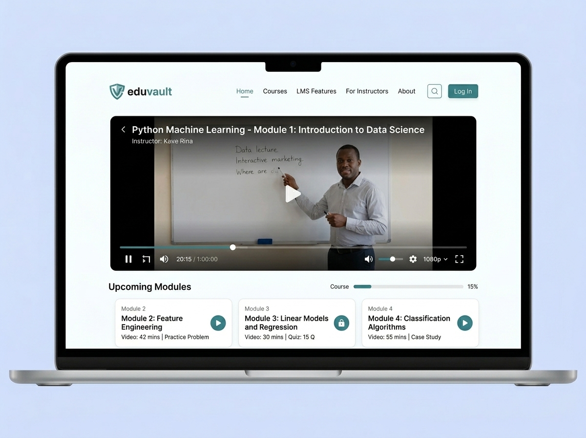 EduVault – Scalable E-Learning Marketplace Gallery 2