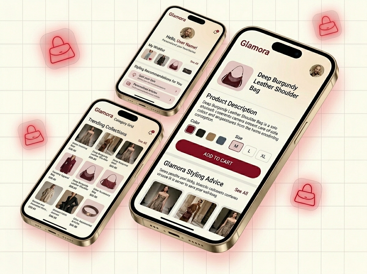 Glamora – Premium Fashion E-Commerce Experience Gallery 3