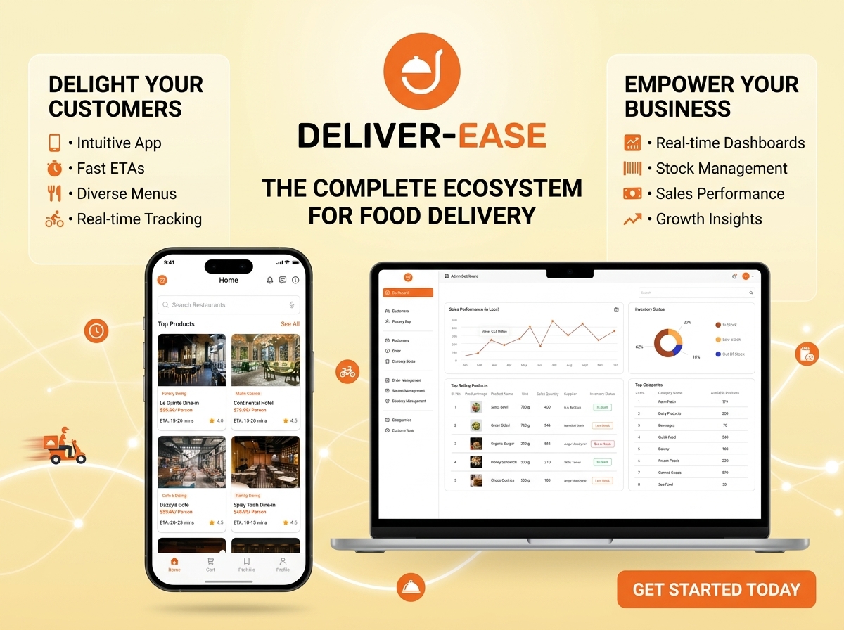 QuickBite – On-Demand Food Delivery Platform