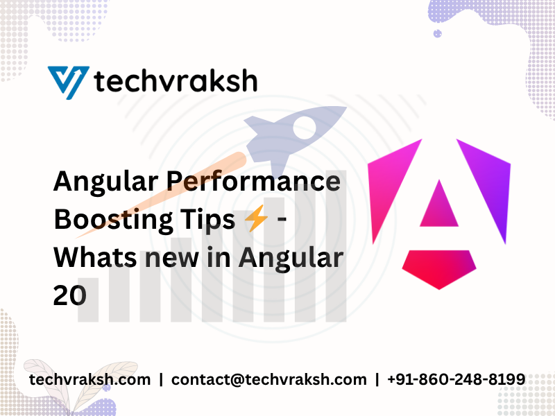 Angular Performance Boosting Tips ⚡ - Whats new in Angular 20